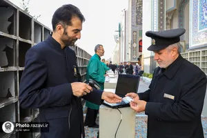 آماده سازی جایگاه مراسم خطبه &zwnj;خوانی شب عاشورا