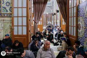 مراسم احیا شب بیست و سوم ماه مبارک رمضان در حرم مطهر رضوی-1