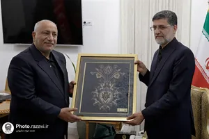 دیدار استاندار کربلا با قائم مقام تولیت آستان قدس رضوی