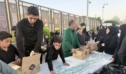 اسکان بیش از ۲ هزار زائر مراسم تشییع رهبر شهید در موکب سیرجان