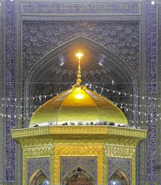 عکس با کیفیت : سقاخانه صحن انقلاب حرم امام رضا علیه السلام
