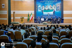 حضور دانش&zwnj;آموزان افتخارآفرین تیم ملی المپیاد هوش مصنوعی در دبیرستان و دانشگاه امام رضا علیه&zwnj;السلام 