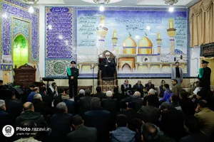 حضور تولیت آستان قدس رضوی در مسجد موسی&zwnj;بن جعفر(علیه&zwnj;السلام)