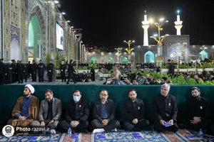 مراسم احیا شب نوزدهم ماه مبارک رمضان در حرم مطهر رضوی - 1