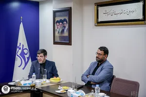 حضور رئیس سازمان علمی و فرهنگی آستان قدس رضوی در دفتر رسانه&zwnj;های استان خراسان رضوی