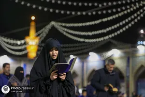 مراسم احیا شب بیست و سوم ماه مبارک رمضان در حرم مطهر رضوی - 2