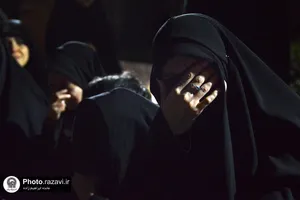 مراسم عزاداری شب شهادت حضرت رقیه در مشهد-1