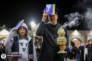 حضور نوجوانان دهه هشتادی در مراسم احیا ماه مبارک رمضان