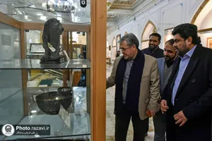 تشرف حکمران ایالت سند پاکستان به حرم مطهر رضوی