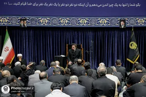 عزاداری ایام پایانی ماه صفر در حرم مطهر رضوی-3