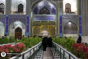 مراسم تحویل سال 1402 در حرم مطهر رضوی - 2