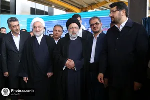 آیین افتتاح راه&zwnj;آهن همدان-سنندج