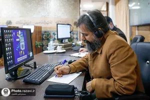 حضور مدیرعامل مؤسسه آفرینش های هنری آستان قدس در سامانه 138