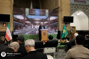 مراسم آغاز عملیات احداث رواق امیرالمومنین(علیه&zwnj;السلام)