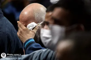 حضور خدام حرم مطهر رضوی در کمپ ماده 16 آقایان