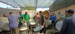 روایتی از خدمت عاشقانه ۴ موکب استان مرکزی در جوار بارگاه رضوی
