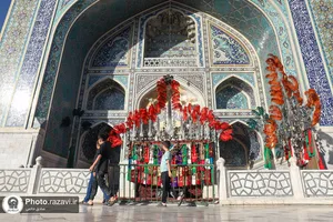 هیئت عزاداران خراسان جنوبی در حسینیه حرم