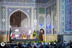 مراسم شب ارتحال امام خمینی(ره) در حرم مطهر رضوی