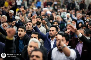 مراسم سخنرانی نوروزی رهبر معظم انقلاب اسلامی در حرم مطهر رضوی - 1
