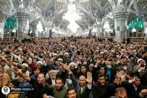 سخنرانی نوروزی رهبر معظم انقلاب در حرم مطهر رضوی