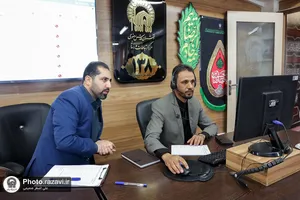حضور معاون خدمات زائرین حرم مطهر رضوی در سامانه 138