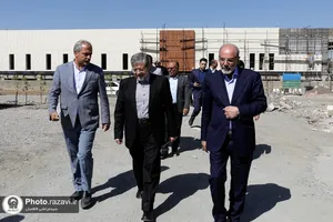 بازدید شهردار مشهد از پروژه&zwnj;های در حال احداث بیمارستان رضوی
