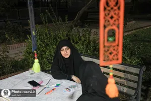موکب &laquo;دارالکرامه&raquo; امام رضا علیه&zwnj;السلام در باغ&zwnj;اردوگاه خاتون