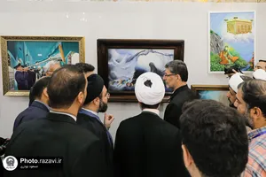 گشایش نمایشگاه فرهنگی هنری &laquo;عش الولایه&raquo; در حرم مطهر رضوی