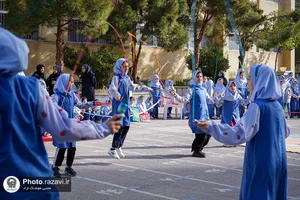 المپیاد ورزشی دانش&zwnj;آموزان دختر دبستان امام رضا علیه&zwnj;السلام