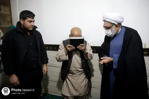 دیدار تولیت آستان قدس رضوی با خانواده شهدا در کرمان