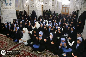 سوگواره دختران فاطمی مدارس امام رضا علیه السلام