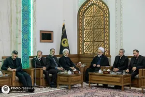 دیدار اعضای شورای قضایی استان با تولیت آستان قدس رضوی