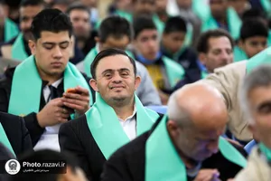 تشرف کاروان توان&zwnj;یابان زیارت اولی&zwnj; سراسر کشور به حرم مطهر رضوی