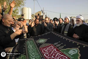 حضور تولیت آستان قدس رضوی در راهپیمایی اربعین