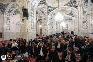 گرامیداشت شهدای حمله تروریستی کرمان در حرم مطهر رضوی