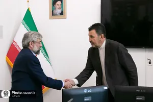 دیدار مردمی مدیر عالی حرم مطهر رضوی