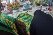 حضور کاروان «زیر سایه خورشید» در مزار شهید نخبه هوافضا در محمودآباد/ گزارش تصویری