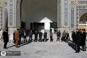 بازدید مدیران رسانه&zwnj;ای استان از پروژه&zwnj;های عمرانی حرم مطهر رضوی