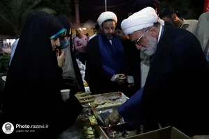 حضور تولیت آستان قدس رضوی در مسجد جامع خرمشهر