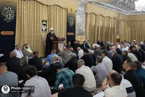 دیدار موکب&zwnj;داران سامرا با تولیت آستان قدس رضوی