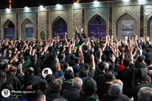 حال و هوای شب شهادت امام رضا علیه السلام