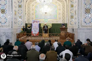 گرامیداشت شهدای حمله تروریستی کرمان در حرم مطهر رضوی