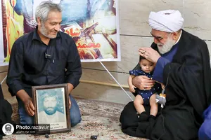 دیدار تولیت آستان قدس رضوی با خانواده جانباختگان حادثه معدن طبس