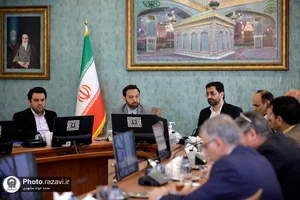 نشست صمیمی قائم مقام تولیت آستان قدس رضوی و شهردار مشهد