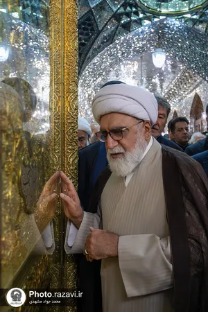 گرامیداشت اولین سالگرد شهادت آیت الله رئیسی در حرم مطهر رضوی