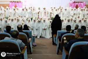 جشن تکلیف دختران مدارس امام رضا(علیه&zwnj;السلام)