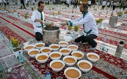 توزیع ۱۳ هزار وعده افطاری ساده در کرمان