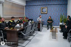 بزرگداشت &laquo;هفته فراجا&raquo; در دبستان پسرانه امام رضا علیه&zwnj;السلام