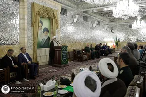 دیدار فرماندهان و پیشکسوتان دفاع مقدس با تولیت آستان قدس رضوی