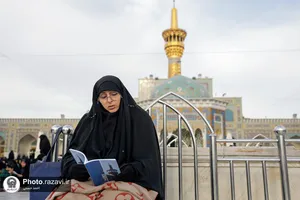 مراسم دعای ام&zwnj;داوود در حرم مطهر رضوی